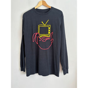 Harry Styles Love On Tour 2022 Bunny TV Puff Print T-Shirt Size Medium